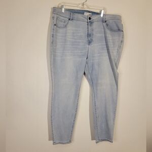 Lane bryant size 24 curvy high rise fit skinny jeans